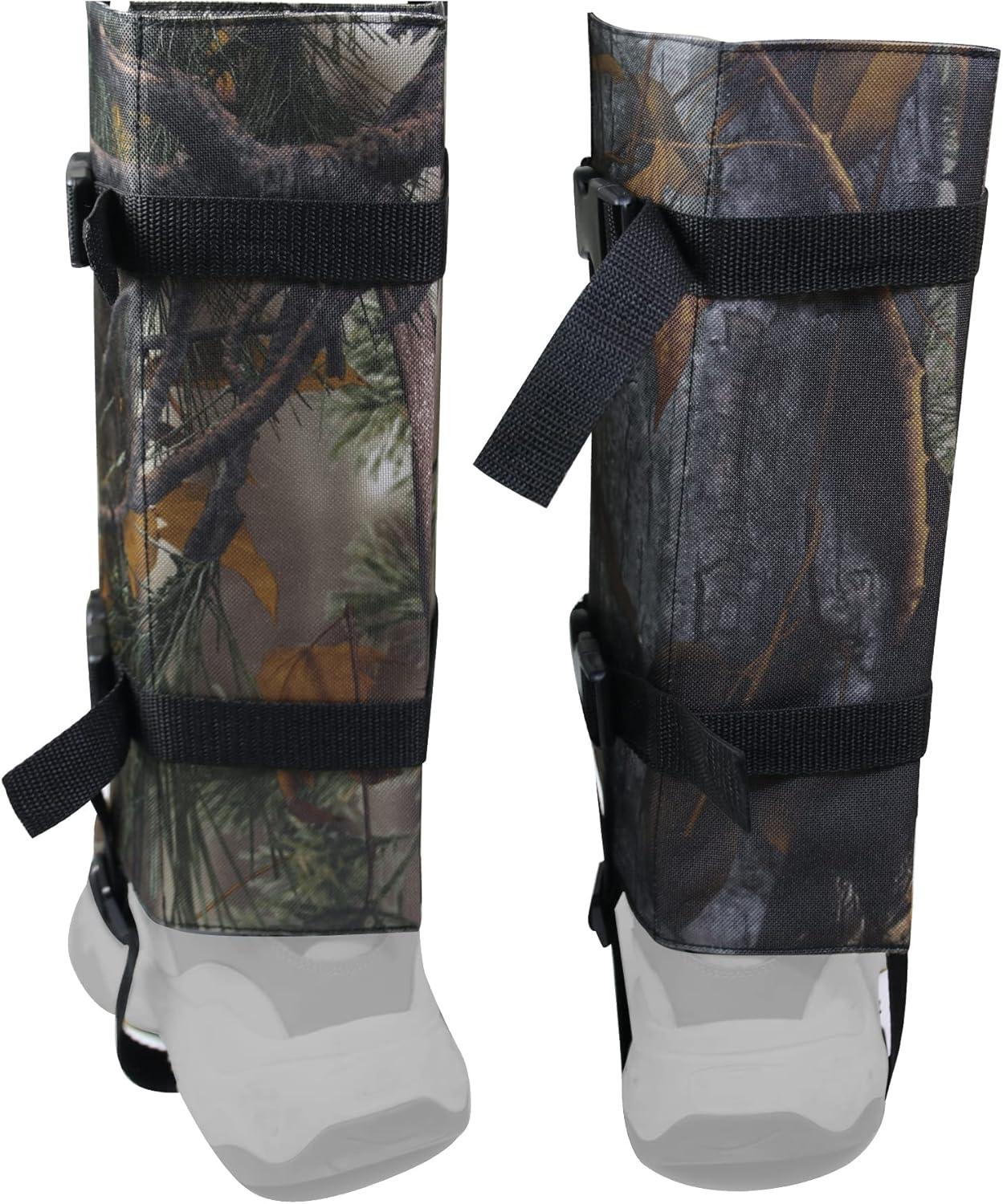 imageSnake Gaiters Leg Guards Waterproof Snake Guards Adjustable Snake Bite Protection for Lower Legs Snake Chaps for MenampampWomenCamo