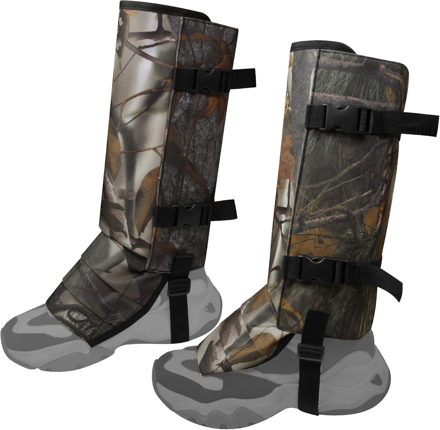imageSnake Gaiters Leg Guards Waterproof Snake Guards Adjustable Snake Bite Protection for Lower Legs Snake Chaps for MenampampWomenCamo