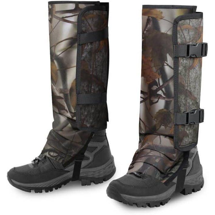 imageSnake Gaiters Leg Guards Waterproof Snake Guards Adjustable Snake Bite Protection for Lower Legs Snake Chaps for MenampampWomenCamo