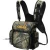 imageMDSTOP Binocular Harness Chest Pack Bino Case with Rangefinder Pouch Bino Harness Binocular Chest Pack Bino Bag for Bird WatchingHuntingHikingShooting Pine Needle CamoPine Needle Camo