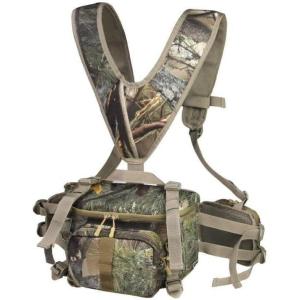 MDSTOP Hunting Fanny Pack, Waist-Pack Style Hunting Pack, Camo Hunting Fanny Waist Pack with Shoulder Straps and Harness Pouch, Available in Backpack and Lumbar Pack Styles