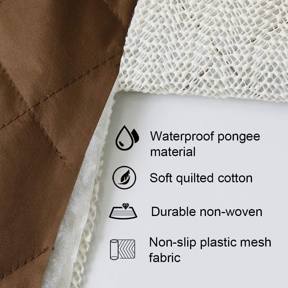 imageMDSTOP Sofa Armrest Organizer Caddy with Holder Tray TV Remote Control Holder Couch Armchair Caddy Fits for Game Controller Pens Magazines Snacks Glasses Black 32quot 13quotCoffee