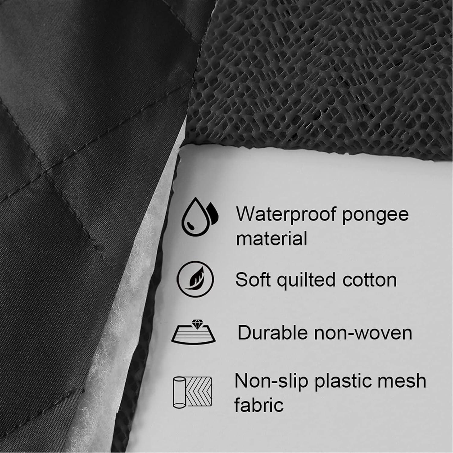 imageMDSTOP Sofa Armrest Organizer Caddy with Holder Tray TV Remote Control Holder Couch Armchair Caddy Fits for Game Controller Pens Magazines Snacks Glasses Black 32quot 13quotBlack