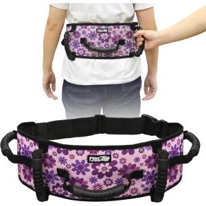 Gait Belt Transfer Belt for Seniors with Handles, Anti-Slip Gate Belt for Elderly Lifting with Quick Release Buckle, Medical Belt for Lifting Patients, for Handicap, Physical Therapy, Elderly (Cyan)(Purple)